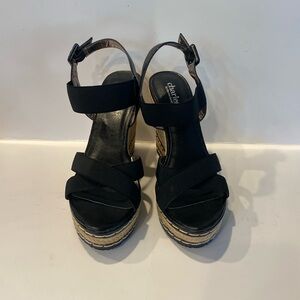 Summer staple black comfortable Charles by Charles David.